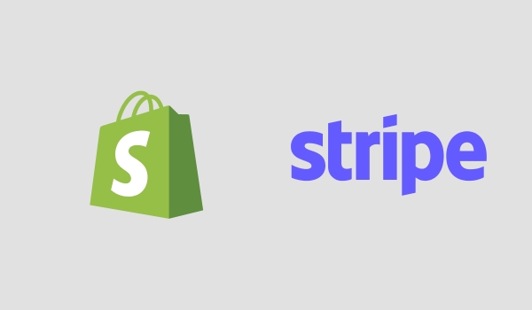 Shopify and Stripe logos
